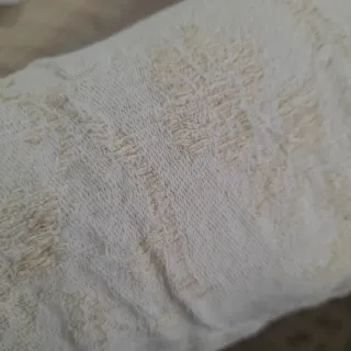 Asciugamani in tela grezza con frange