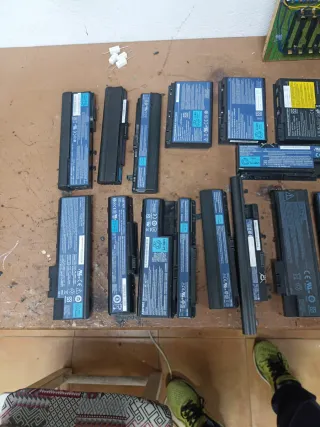 Lote de 16 baterias celdas de litio 18650