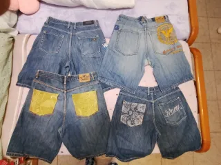 Lote 4 Pantalones Vaqueros Cortos Grimey Wrung