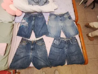 Lote 4 Pantalones Vaqueros Cortos Grimey Wrung