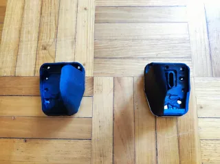 Pedales aluminio nuevos,tipo Audi tt/grupo vag