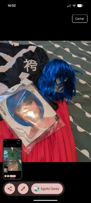 Traje Samurai Mujer Talla xl