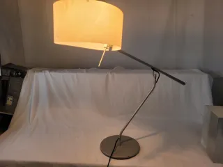 Lámpara Metalarte Metal/Papel Beige/Plata