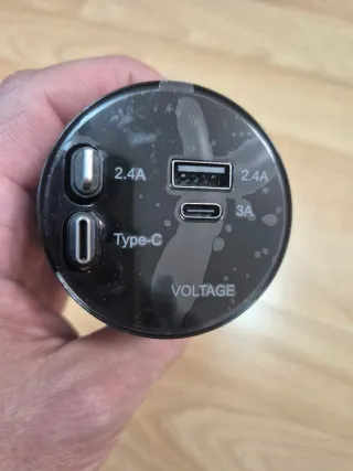 Cargador Coche 4 en 1 Retráctil