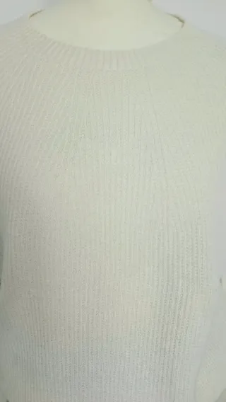 Maglione Uniqlo Lana Panna Taglia M