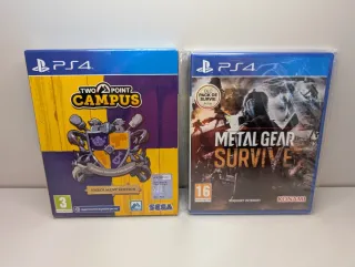 Two Point Campus & Metal Gear Survive 🇪🇺 PS4 PAL