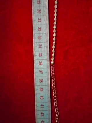 Conjunto collar y pendientes plateados