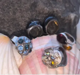 Lote 5 Anillos Vintage