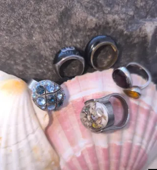 Lote 5 Anillos Vintage