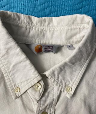 Camicia Carhartt Vintage Anni 80 Bianca