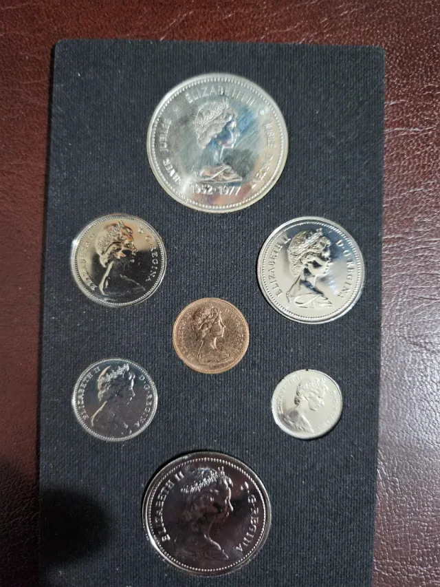 Lote de monedas de plata Isabel II