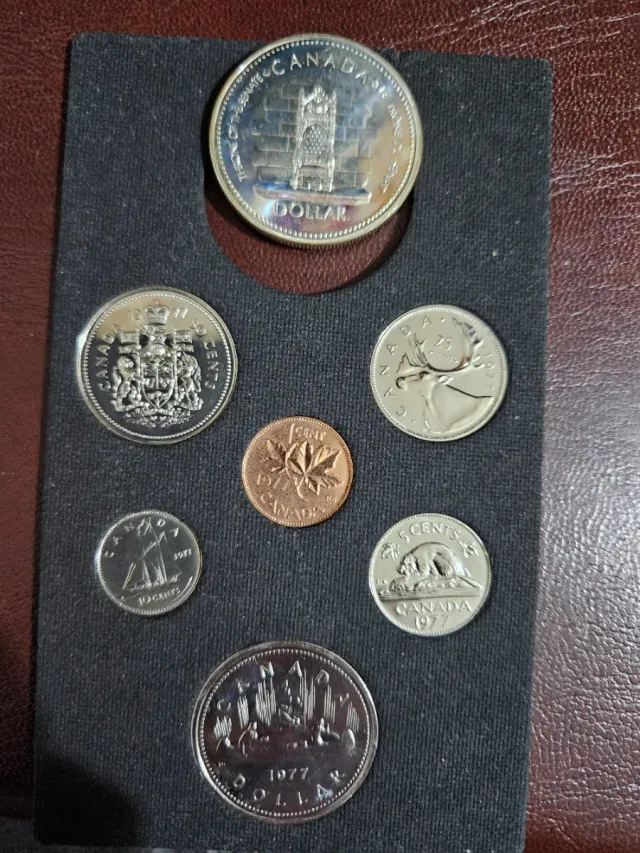 Lote de monedas de plata Isabel II