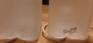 Lampade da tavolo Ikea Grono vintage vetro