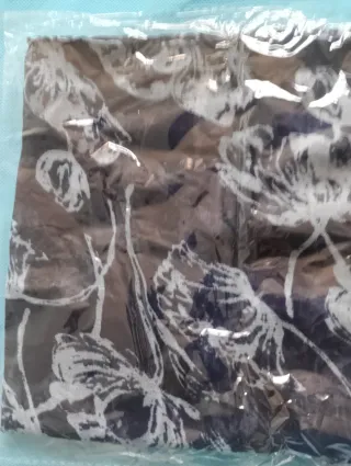 Foulard Xuan Madrid donna blu e bianco