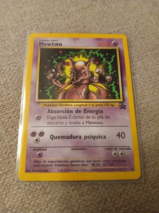 VHS Pokémon La Película + Cromo Mewtwo