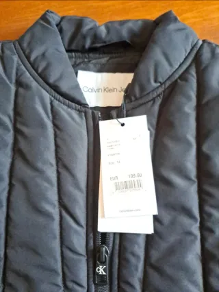 Gilet Calvin Klein Junior Nero