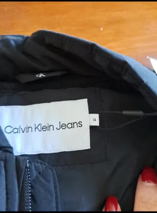 Gilet Calvin Klein Junior Nero