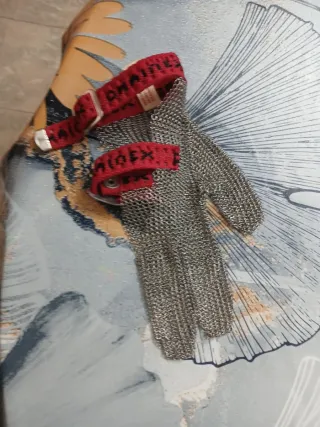 Guante Carnicero 3 Dedos Acero Inoxidable