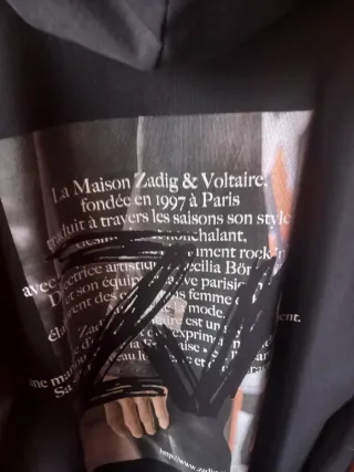 Sudadera Zadig & Voltaire Negra