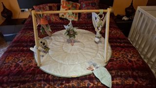 Parque cuna mantita para bebés