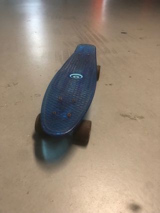 Skate azul pequeño