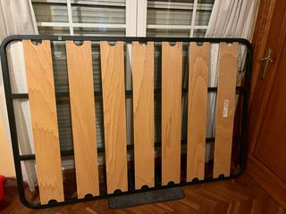 Somier Metálico con Láminas de Madera