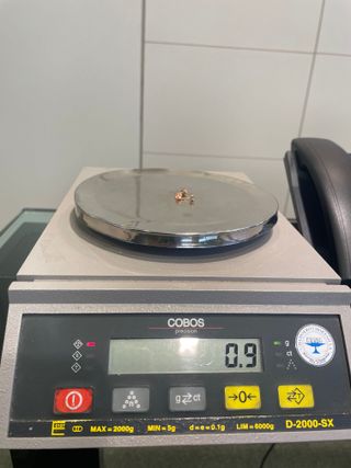 Pendientes Oro Rosa 18k con Rubí