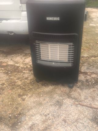 Estufa de butano HOMEBRIC negra