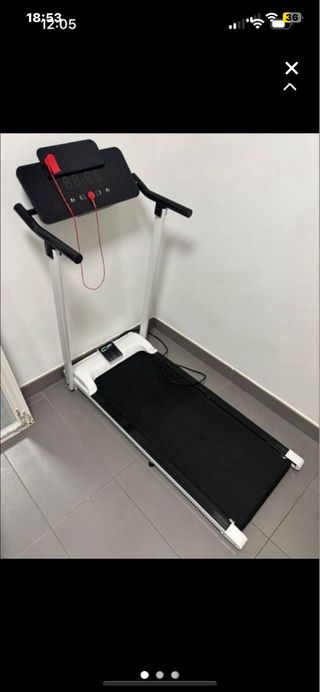 Tapis roulant elettrico pieghevole. Velocità 1,6