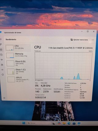 Ordenador PC para Ofimatica, Gaming y Diseño