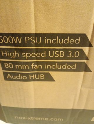 NOX Lite Lite070 Negro PC 500W