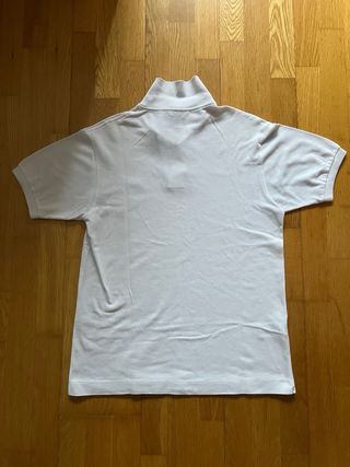 Polo Lacoste Blanco Talla S