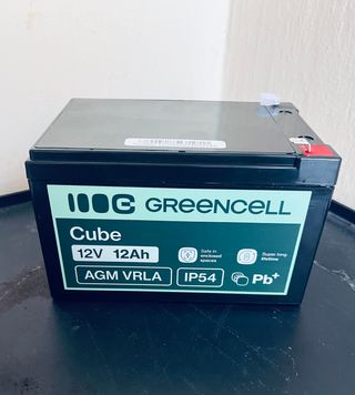 2 Batterie Greencell 12V 12Ah