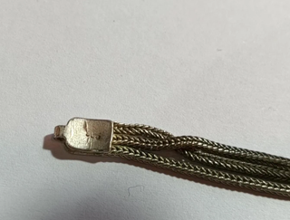 Bracciale vintage argento 925 e onice