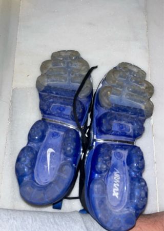 Nike Air VaporMax negras y azules