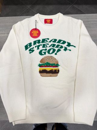 Maglione Sun68 Lana Bianco XL Nuovo