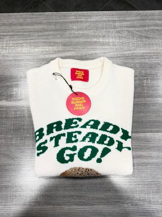 Maglione Sun68 Lana Bianco XL Nuovo