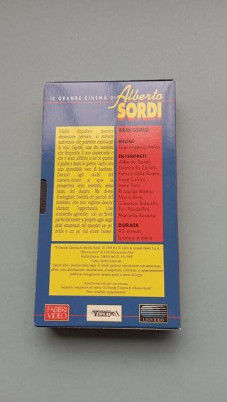 Bravissimo Alberto Sordi Vhs