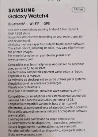 Samsung Galaxy Watch 4 44mm Bluetooth