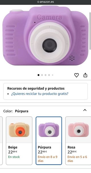 Cámara Digital Infantil