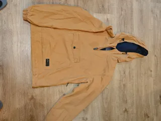 Chaqueta Anorak Pull Marrón/Naranja