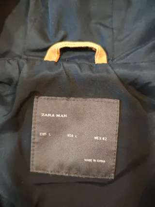 Chaqueta Anorak Pull Marrón/Naranja