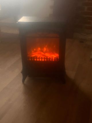 Estufa eléctrica decorativa