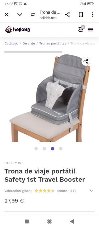 Trona de viaje portátil Safety 1st