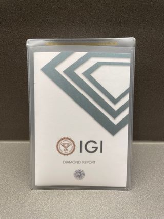 Diamante Marrón/Dorado Talla Esmeralda 0,89 Ct