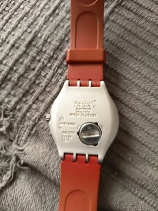 Orologio Swatch Irony Marrone Analogico