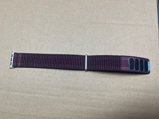 Cinturino in nylon viola per Apple Watch Ultra 3 2 1