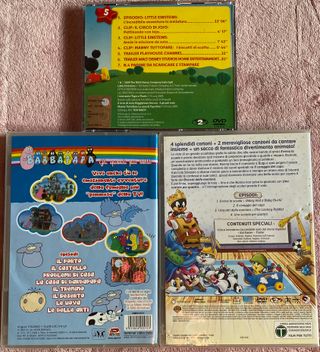 DVD Cartoni Little Einsteins & Barbapapa