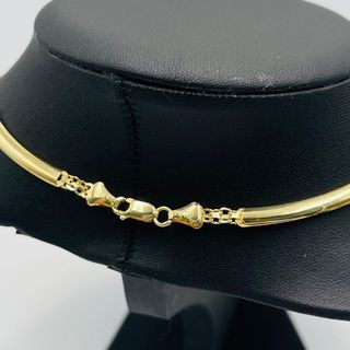 GARGANTILLA BISMARK MEDUSA BICOLOR. Oro 18k.