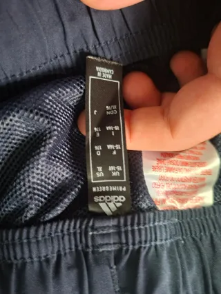 Pantalones cortos Adidas azules